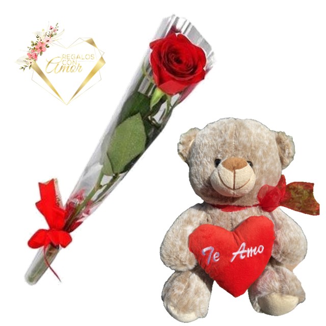 Oso San Valentin 30 cm –