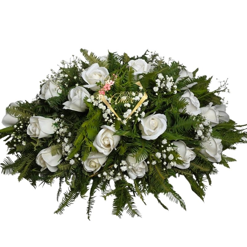 WhatsApp Image 2026-04-10 at 11.33.07 Cubre Urna de Rosas Blancas Eternas de Jabón - Imagen 1