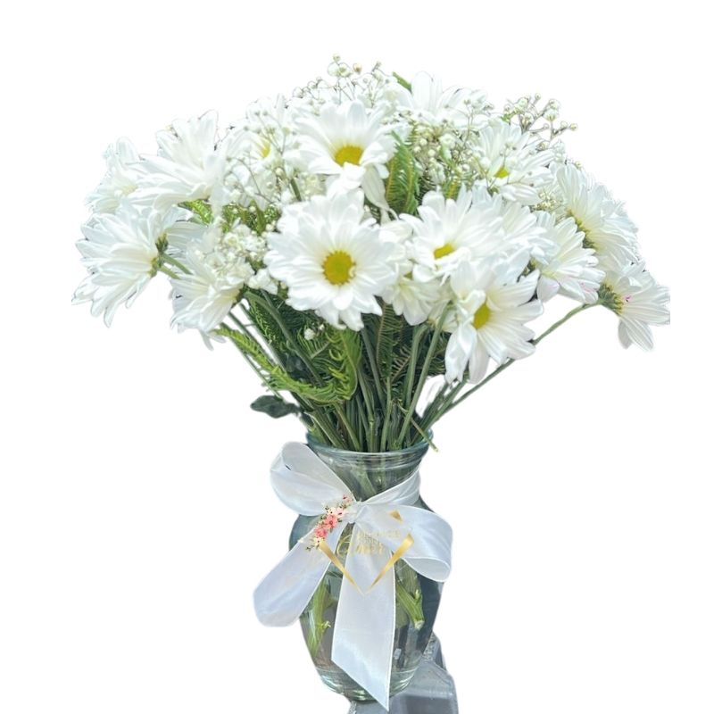 WhatsApp Image 2026-04-10 at 11.34.38 (4) Florero de Margaritas Blancas - Imagen 1